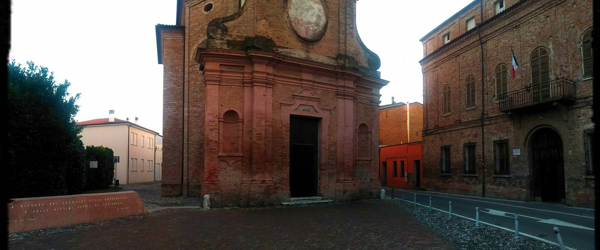 Chiesa del Suffragio, Cotignola - XVIII secolo foto di Lomargraphics